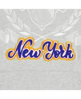 FISLL Unisex New York Knicks Reflective Metallic Pullover Hoodie