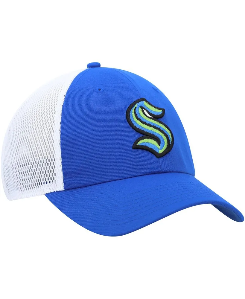 Men's adidas Blue Seattle Kraken Color Pop Trucker Adjustable Hat