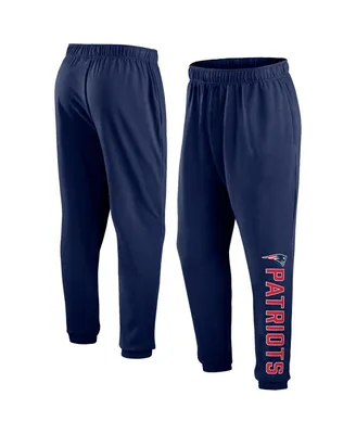 Men's Fanatics Navy New England Patriots Big and Tall Chop Block Lounge Pants