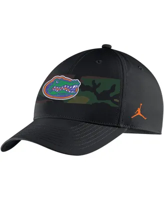 Men's Jordan Black Florida Gators Military-Inspired Pack Camo Legacy91 Adjustable Hat