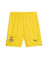 Men's Puma Yellow Borussia Dortmund 2023/24 Home Replica Shorts