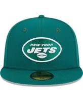 Men's New Era Green York Jets Main 59FIFTY Fitted Hat