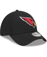 Men's New Era Black Arizona Cardinals Main 39THIRTY Flex Hat