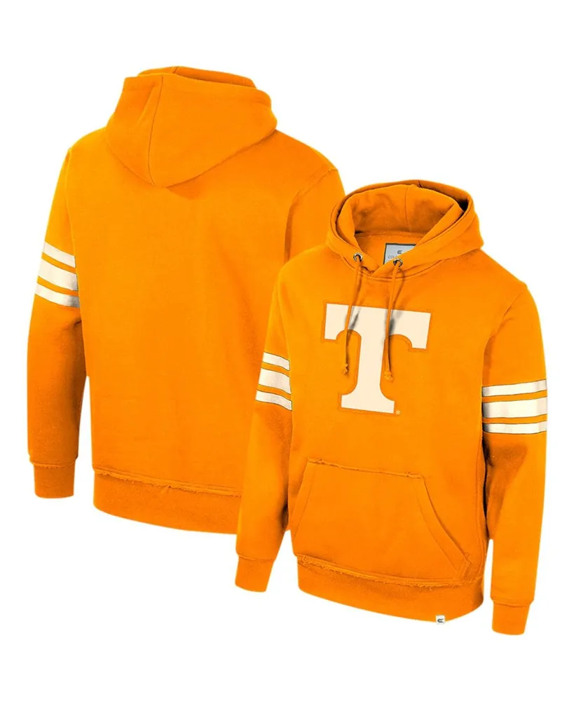 Men's Colosseum Tennessee Orange Volunteers Saluting Pullover Hoodie