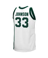 Men's Mitchell & Ness Magic Johnson White Michigan State Spartans 1978 Swingman Throwback Jersey