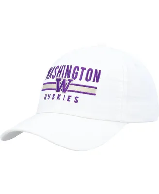 Men's Ahead White Distressed Washington Huskies Carmel Adjustable Hat