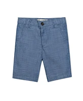 Hope & Henry Boys' Organic Cotton Chambray Short, Infant