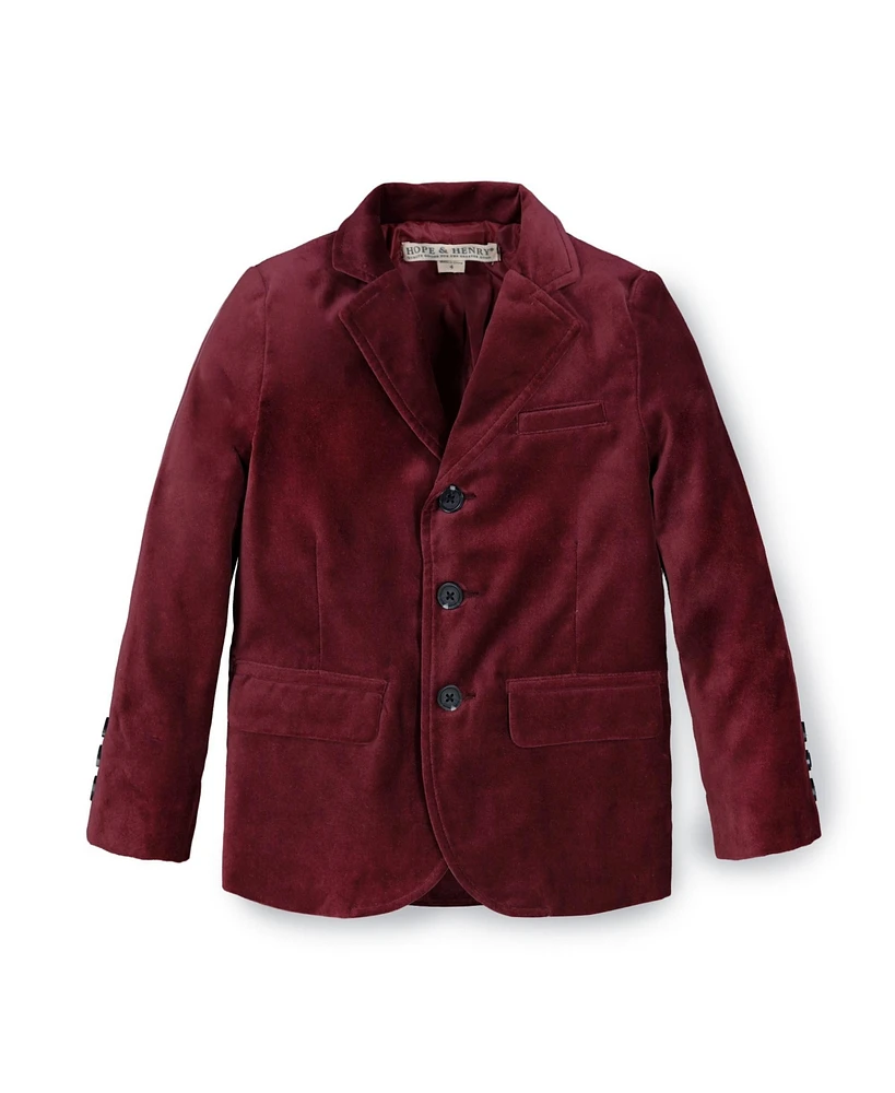 Hope & Henry Baby Boys Classic Suit Jacket