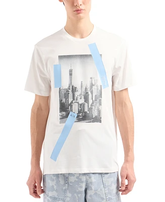 A|X Armani Exchange Men's Regular-Fit City Graphic T-Shirt