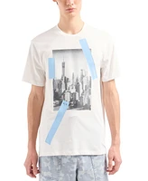 A|X Armani Exchange Men's Regular-Fit City Graphic T-Shirt