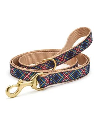 5' Wide Tartan Lead with D-ring