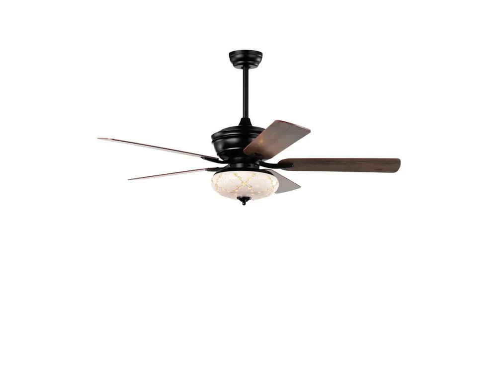 52 Inch Ceiling Fan with 3 Wind Speeds and 5 Reversible Blades