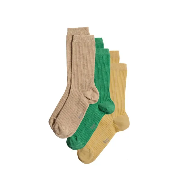 Stems Women's Eco Conscious Cashmere Socks Box Of Three