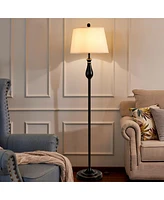 3 Pieces Brushed Nickel Lamp Set