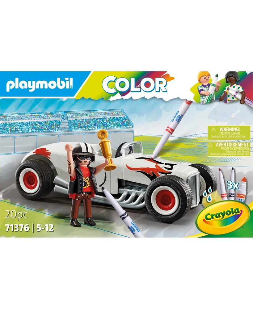 Playmobil Color with Crayola - Hot Rod