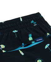 Chubbies Men's The Beach Essentials Quick-Dry 5-1/2" Swim Trunks - Black