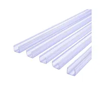 Delight 20Pcs 39" Channel Mounting Holder Accessories 65' Pvc Acc Flex Neon Rope Light