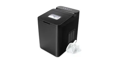 33 Lbs/24 H Ice Maker Machine with Scoop and Basket