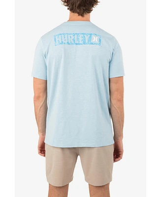Hurley Men's Evd H2O-dri Box Third Slub Short Sleeve T-shirt