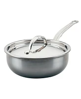 Hestan NanoBond Molecular Titanium 2-Quart Saucier with Lid