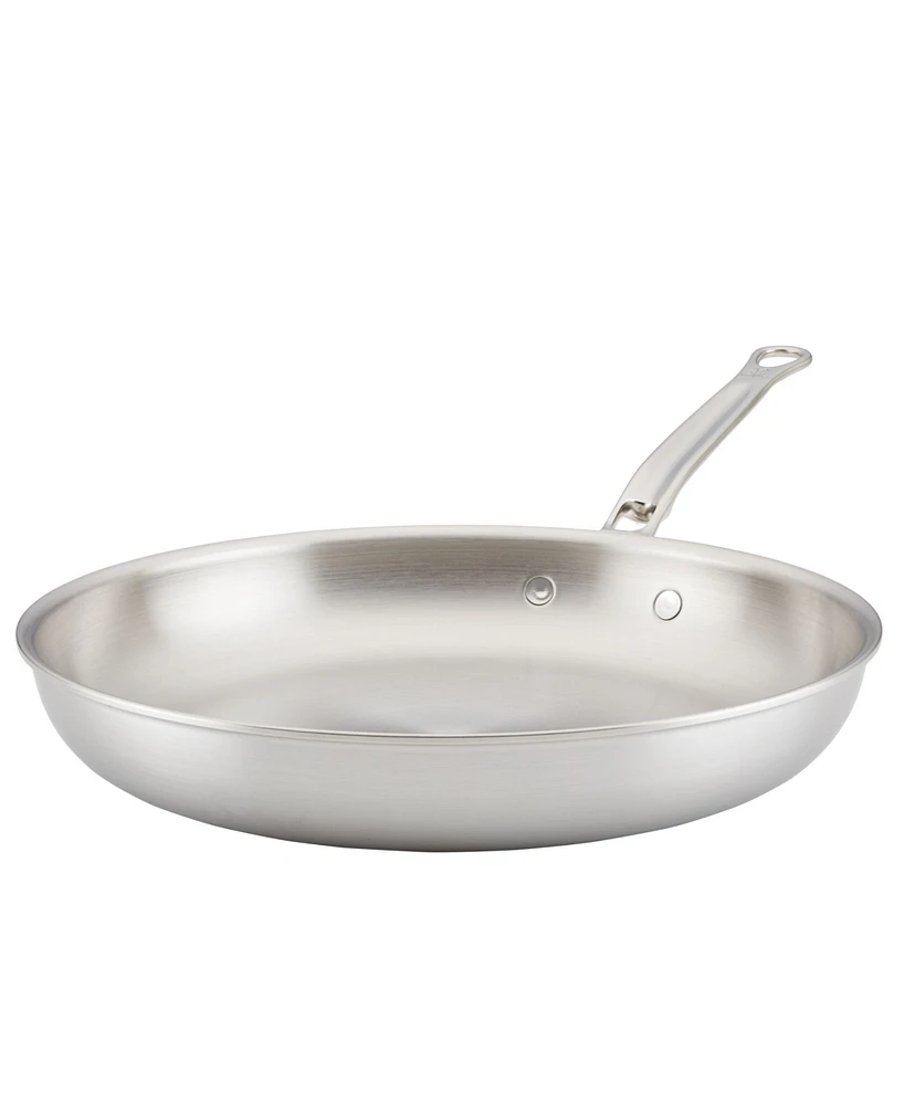 Hestan Thomas Keller Insignia Commercial Clad Stainless Steel 12.5" Open Saute pan