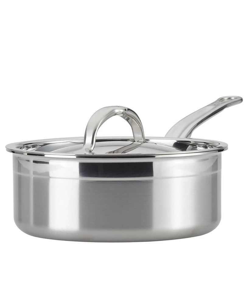 ProBond Clad Stainless Steel -Quart Covered Saucepan