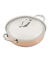 Hestan CopperBond Copper Induction 5-Quart Dutch Oven with Dome Lid