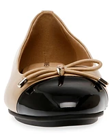 Anne Klein Women's Luci Cap Toe Ballet Flats
