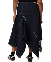 Cotton On Women's Harper Denim Midi Skirt