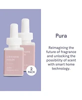 Pura Lavender Fields - Smart Home Air Diffuser Fragrance - Smart Home Scent Refill - Up to 120-Hours of Premium Fragrance per Refill