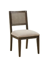 Ink+Ivy Kelly 19" 2-Pc. Fabric Upholstered Armless Dining Chair