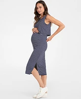 Seraphine Women's Maternity Nursing and Midi Dress