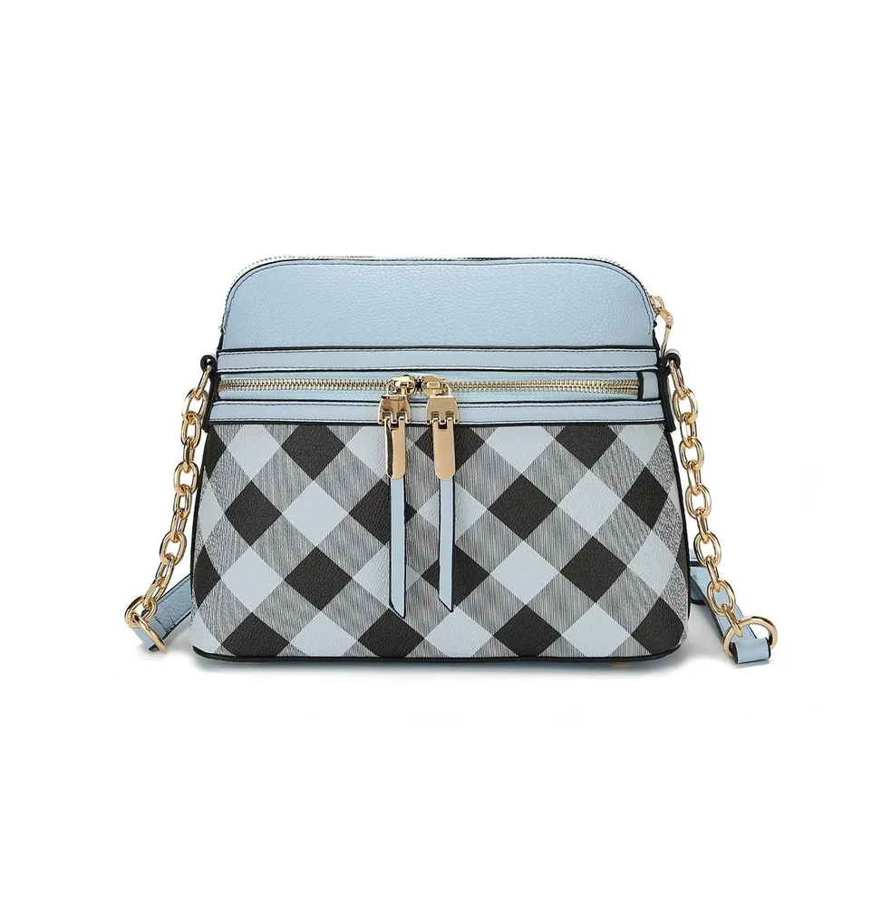 Mkf Collection Suki Checkered Cross body Bag by Mia K.