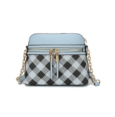 Mkf Collection Suki Checkered Cross body Bag by Mia K.