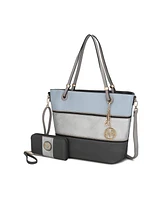 Mkf Collection Vallie Color-Block Tote Bag by Mia K