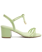 Arezzo Women's Camila Mid Block Heel Sandals