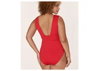 Andie Women's Mykonos Deep Plunge One Piece Swimsuit