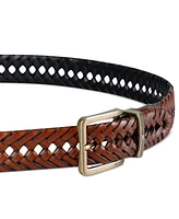 Tommy Hilfiger Men's Reversible Lace Logo Belt