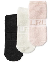 Lauren Ralph Lauren Women's 3-Pk. Reverse Terry Low-Cut Socks