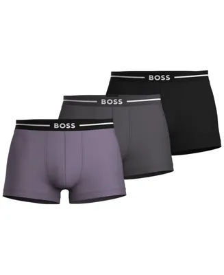 Boss Men's Bold Trunks, Pack of 3