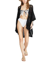 Steve Madden Women's Dreambaby Crochet-Knit Cover Up