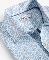 Bar Iii Men's Slim-Fit Wave Floral Dress Shirt, Created for Macy's