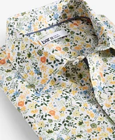 Bar Iii Men's Slim-Fit Water Floral Dress Shirt, Created for Macy's