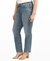 Silver Jeans Co. Plus Suki Mid Rise Curvy Fit Straight