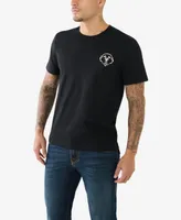 True Religion Men's Short Sleeve Classic Mfg Logo T-shirt