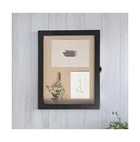 Wood Shadow Box Display Case