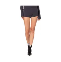 Women's Miriam knit micro shorts - Dark