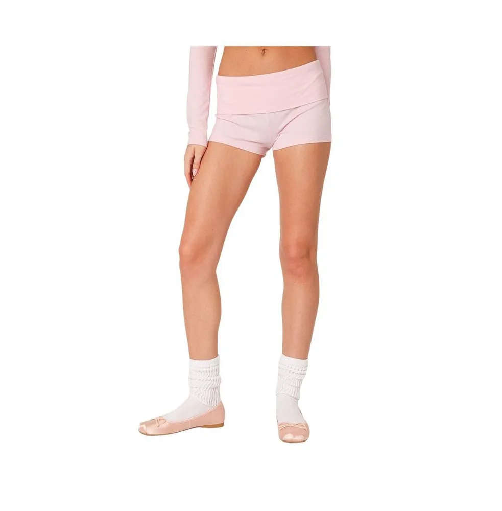 Women's Meg fold over shorts