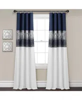 Lush Decor Night Sky 100% Lined Blackout Window Curtain Panel