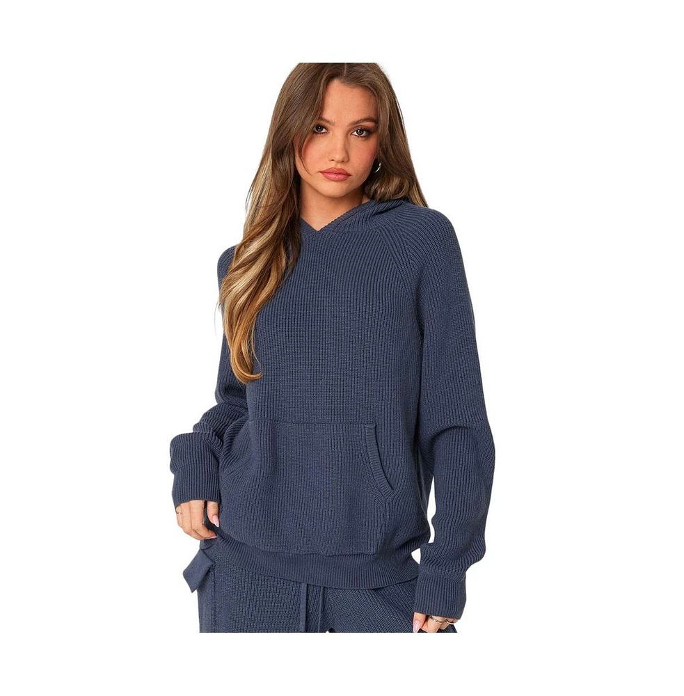 Women's Wynter oversized knit hoodie